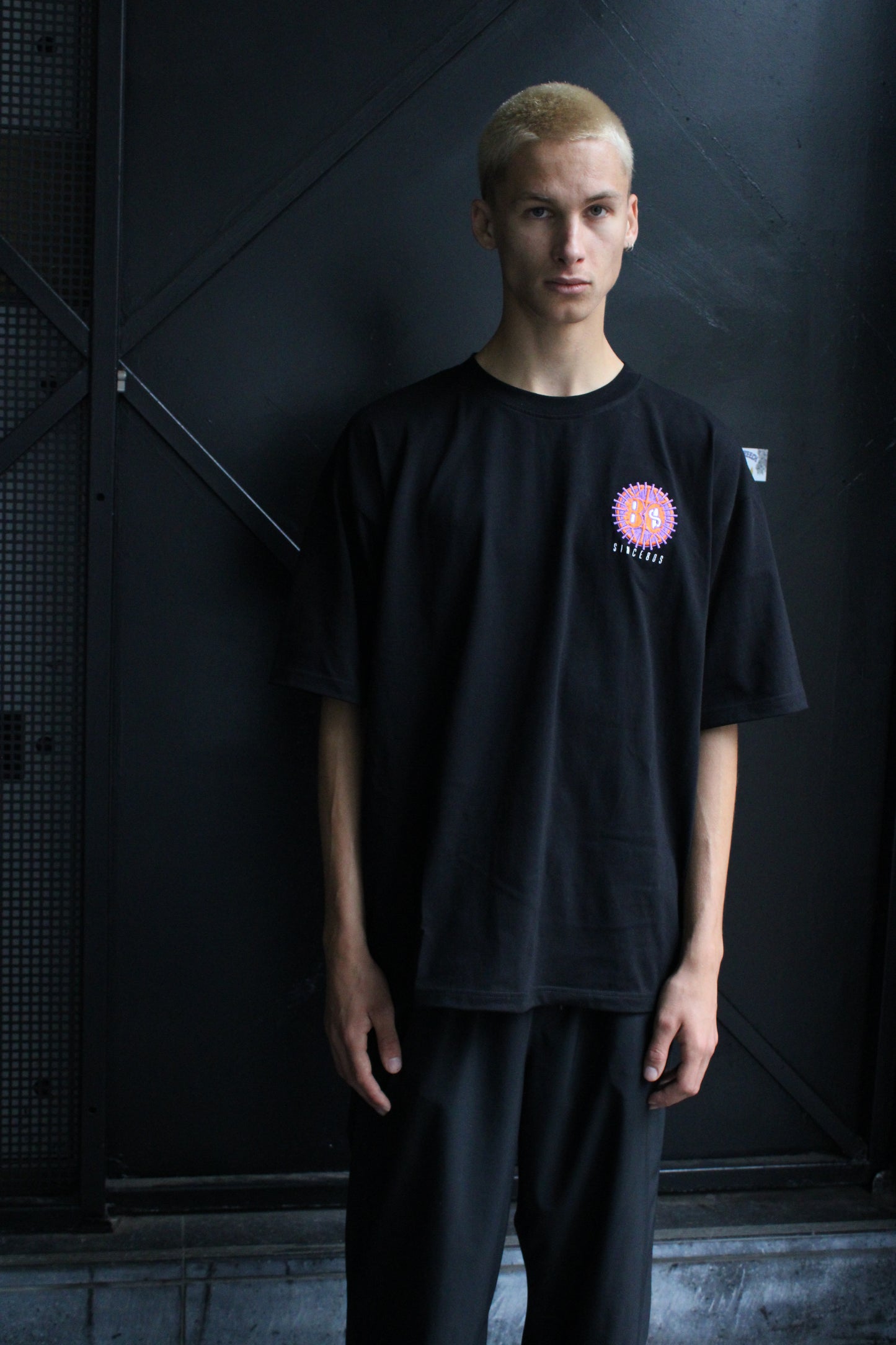 ABCD HEAVY BLACK T-SHIRT