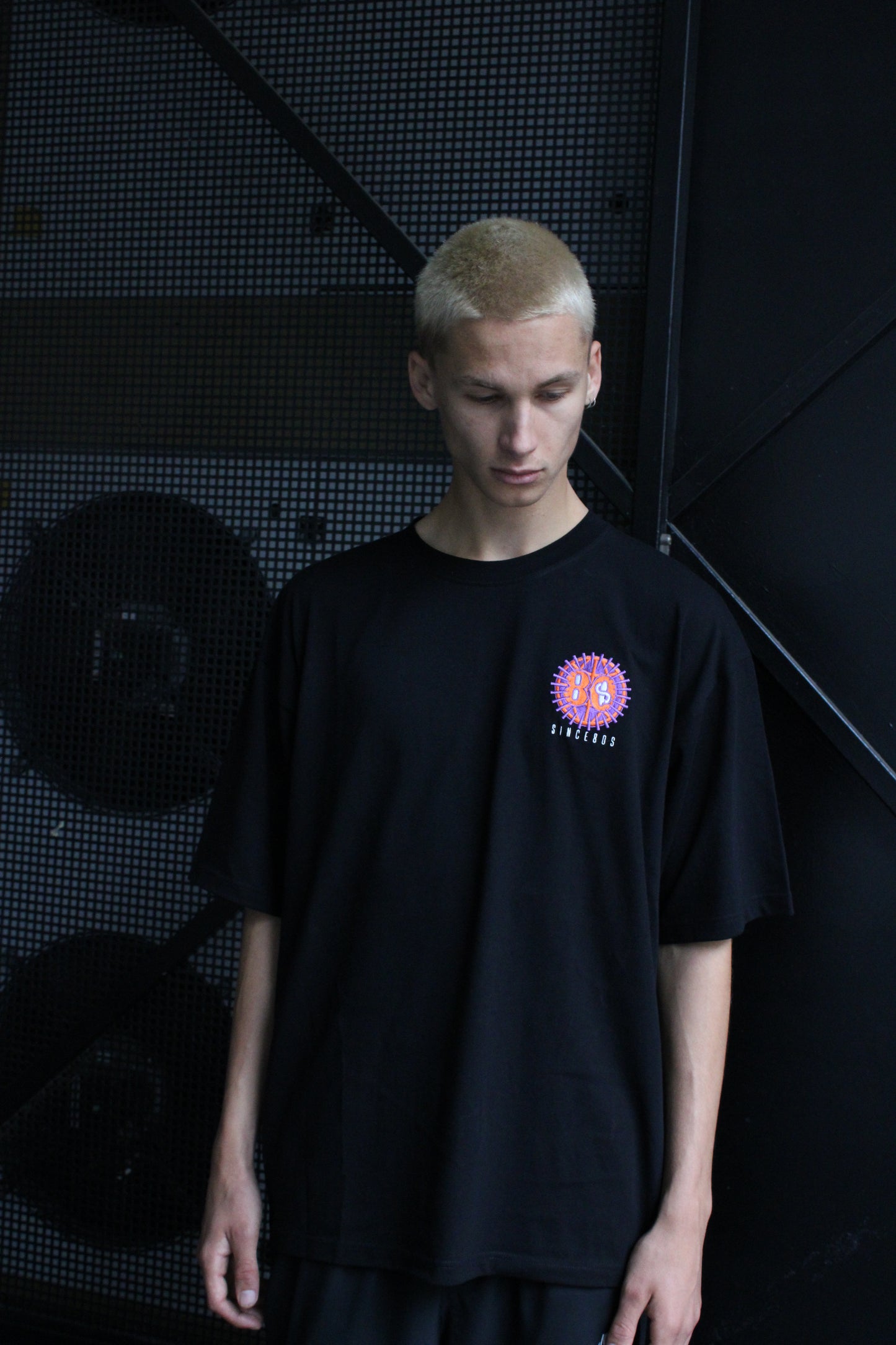 ABCD HEAVY BLACK T-SHIRT