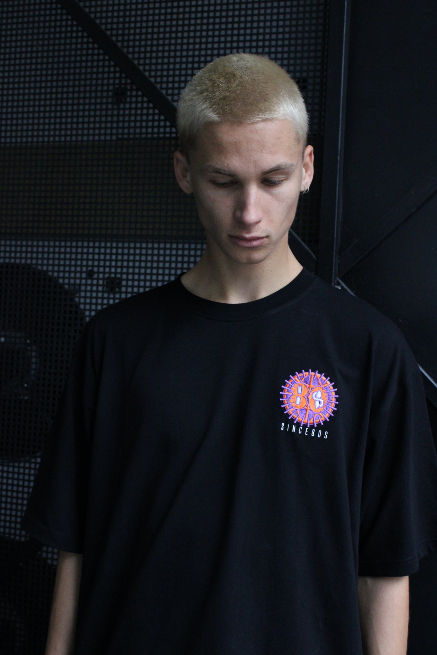 ABCD HEAVY BLACK T-SHIRT
