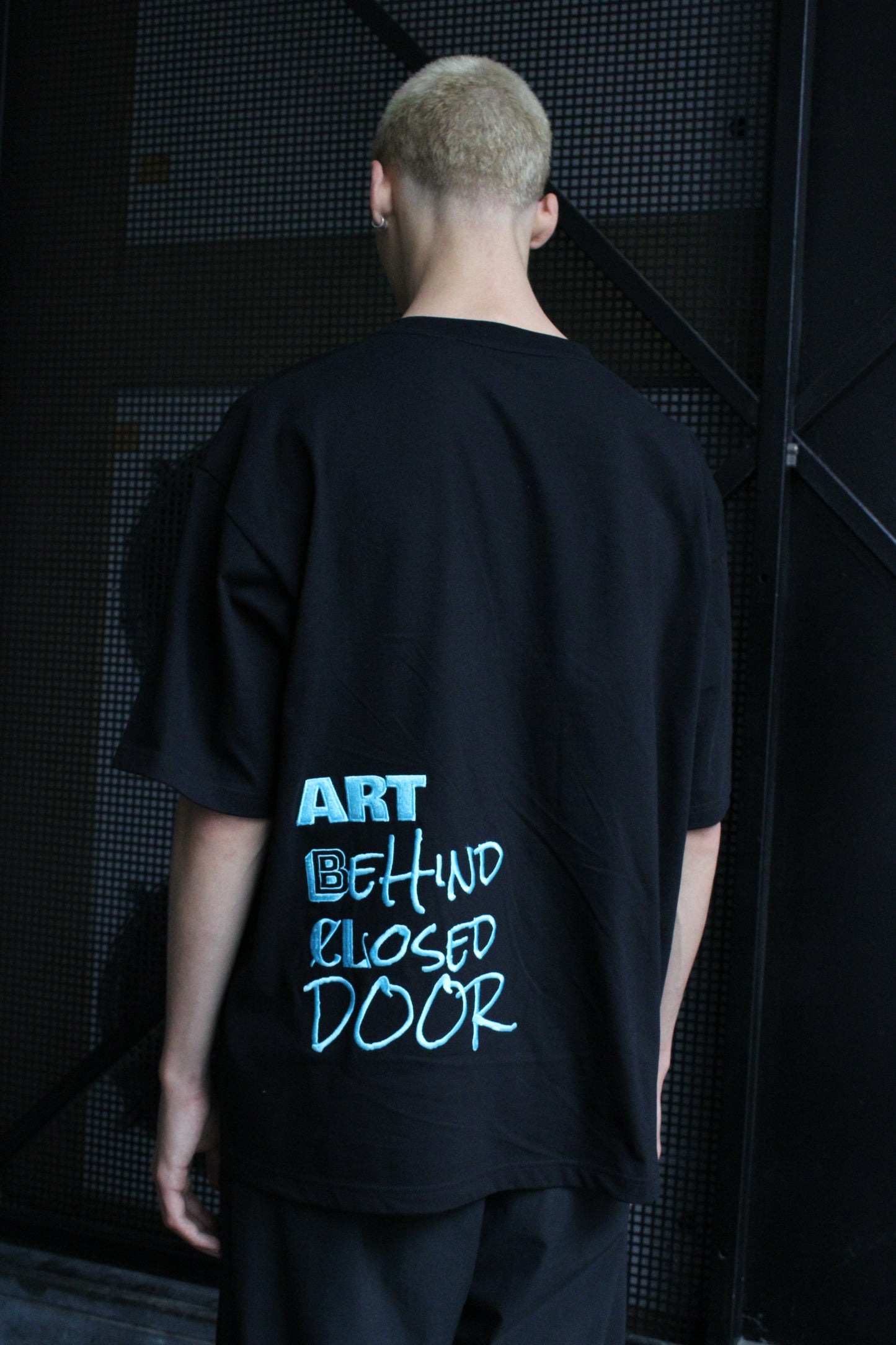 ABCD HEAVY BLACK T-SHIRT