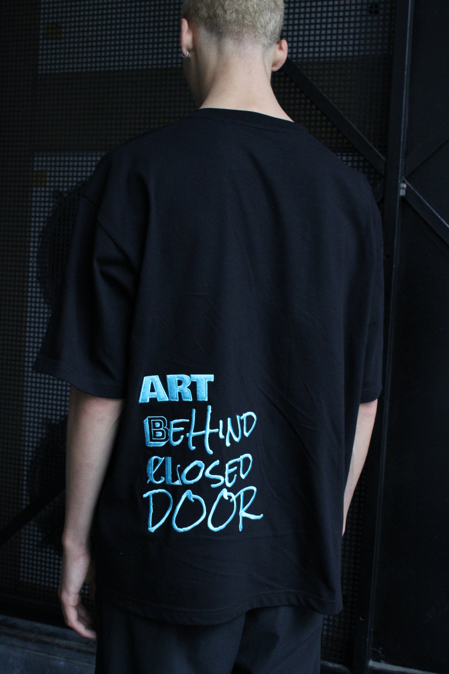 ABCD HEAVY BLACK T-SHIRT