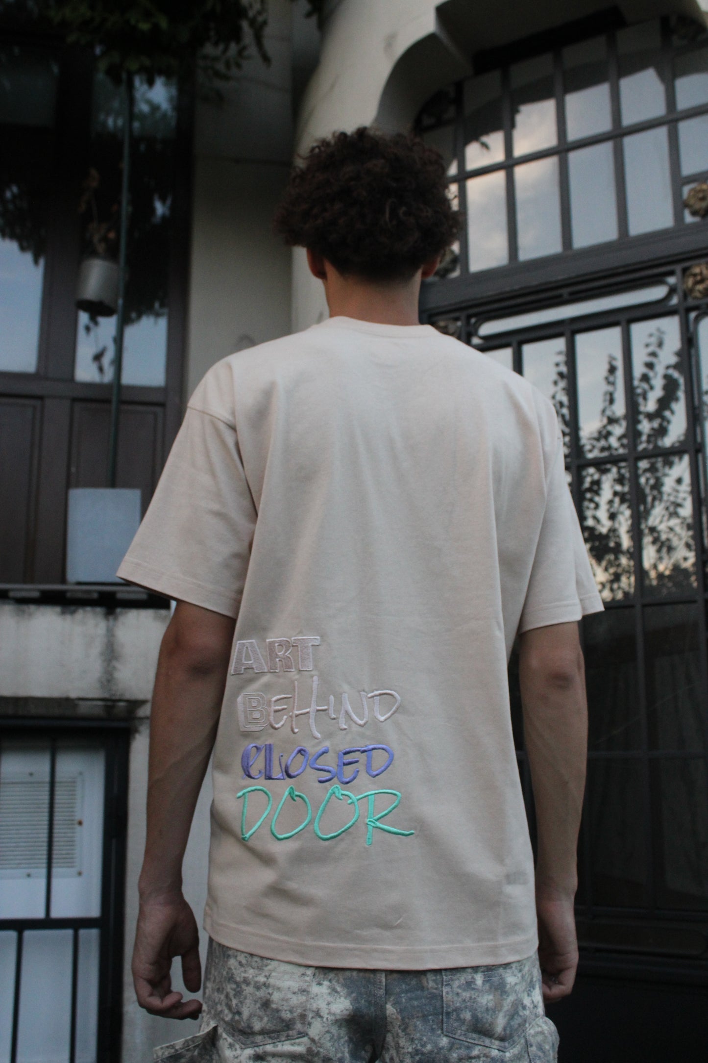 ABCD HEAVY CAMEL COLOR T-SHIRT
