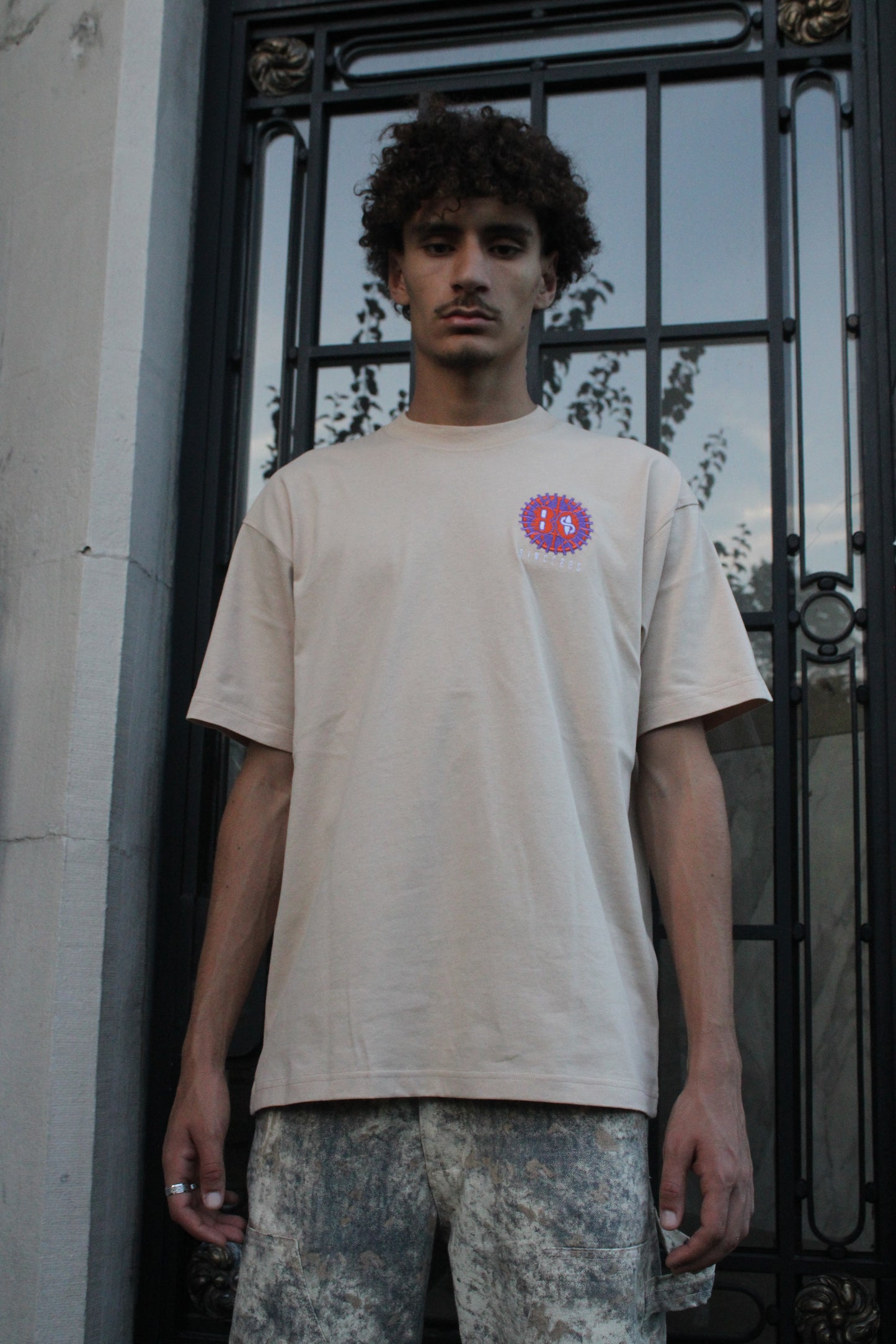 ABCD HEAVY CAMEL COLOR T-SHIRT
