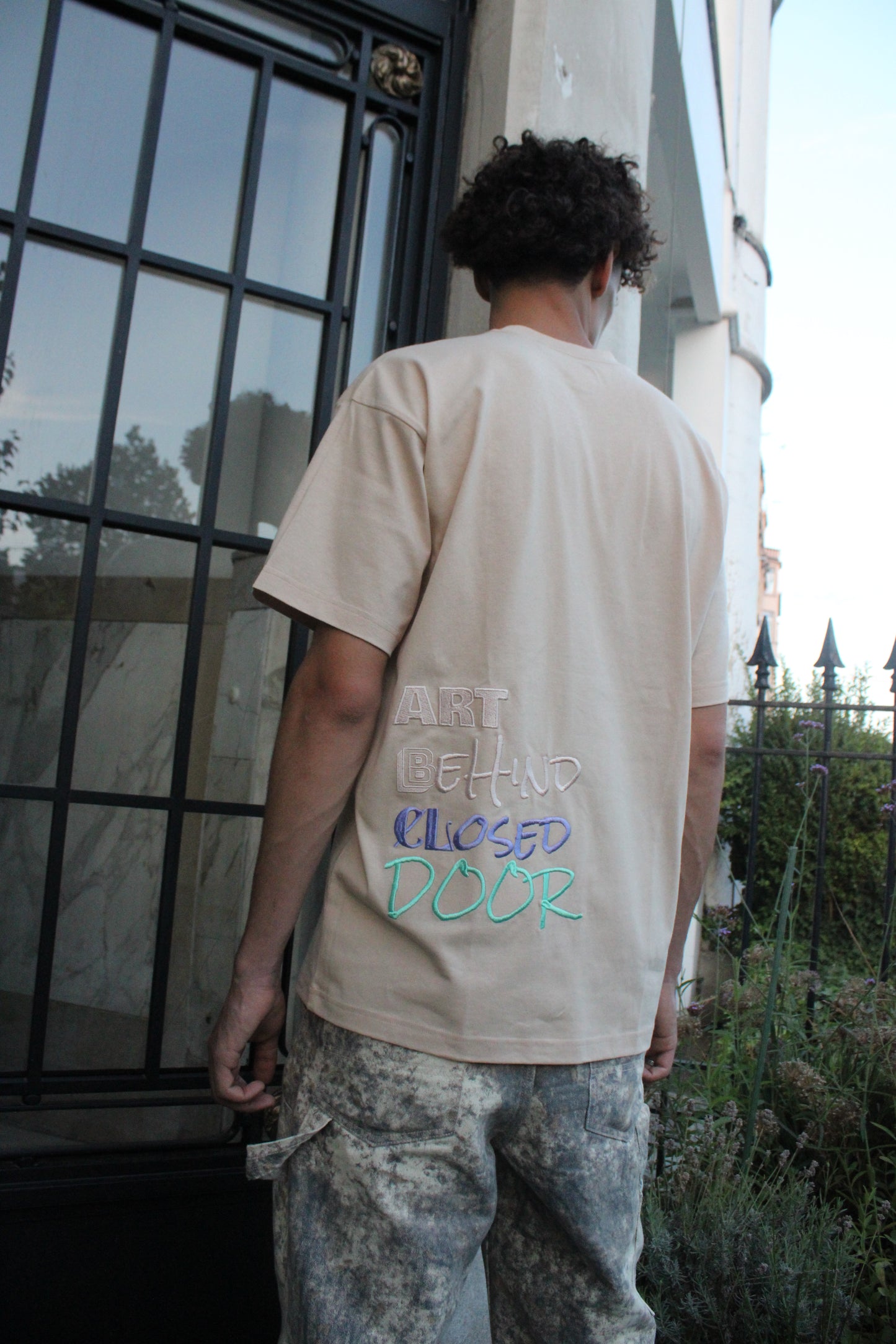 ABCD HEAVY CAMEL COLOR T-SHIRT