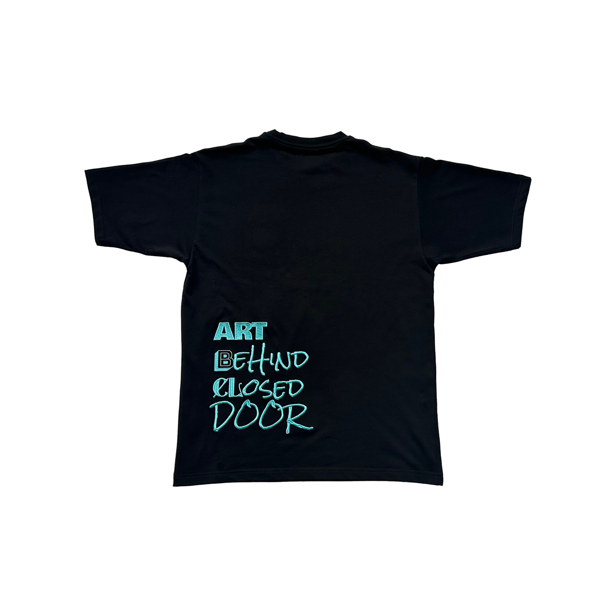 ABCD HEAVY BLACK T-SHIRT