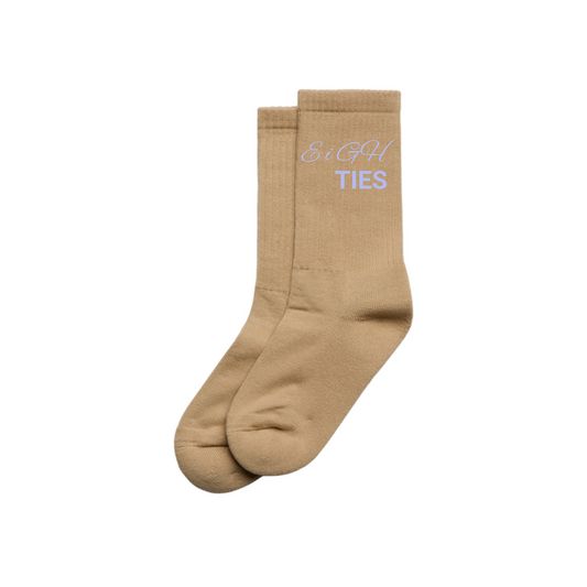 EIGH TIES CAMEL SOCKS