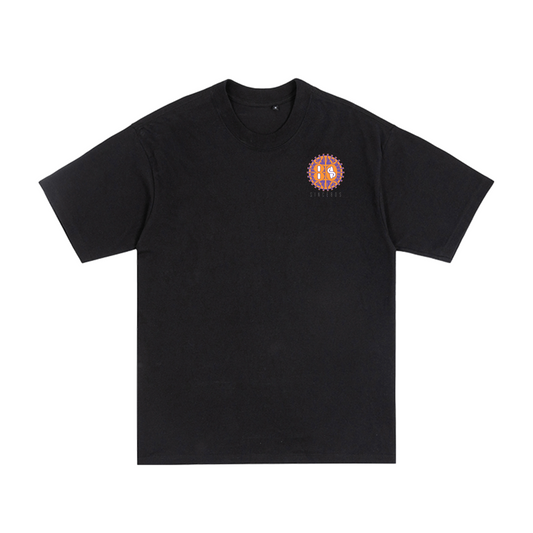 ABCD HEAVY BLACK T-SHIRT